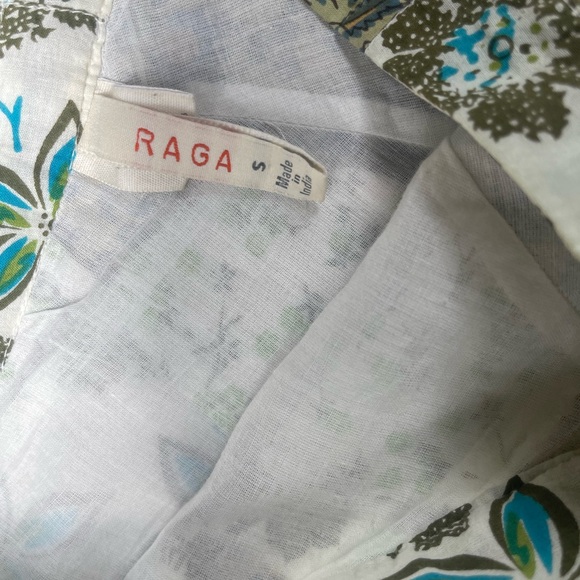 ANTHROPOLOGIE RAGA PATCHWORK COTTON MAXI SKIRT size S - Picture 4 of 5